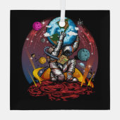 Ornement En Verre Atlas Space Man (Verso)