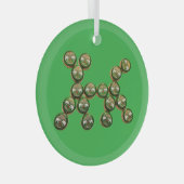 Ornement En Verre 🐶 Authentic Chang Beer Cap Dog (Avant droite)