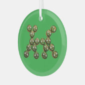 Ornement En Verre 🐶 Authentic Chang Beer Cap Dog (Avant gauche)