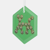 Ornement En Verre 🐶 Authentic Chang Beer Cap Dog (Avant gauche)