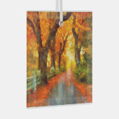 Ornement En Verre Automne/Automne/Automne/Feuille/Nature (Avant droite)