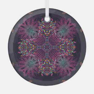 Ornement En Verre Aztec géométrique, vintage motif sans couture.