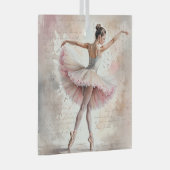 Ornement En Verre Ballerina de Noël (Avant droite)