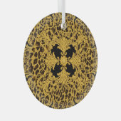 Ornement En Verre Baroque léopard, Poster de animal orné (Avant droite)