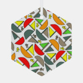 Ornement En Verre Bateaux et poissons (Verso)