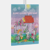 Ornement En Verre Bébé lapin petit (Avant droite)