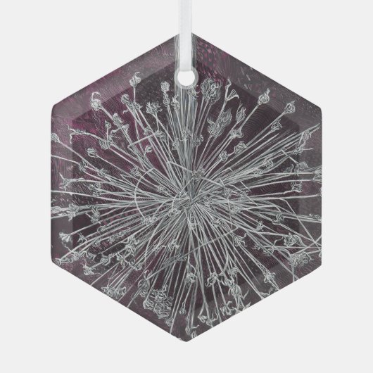 Ornement En Verre Belle mauvaise herbe (Recto)