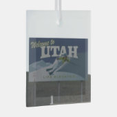 Ornement En Verre Bienvenue à Utah (Avant droite)