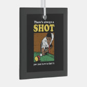 Ornement En Verre Billiard Snooker Retro (Avant droite)