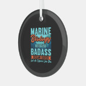 Ornement En Verre Biologiste marin (Avant gauche)