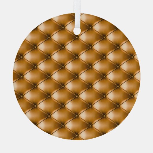 Ornement En Verre Blue Capitone Textile : Arrière - plan rétro (Verso)