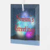 Ornement En Verre Bonnes Fêtes - Jack Frost (Avant gauche)