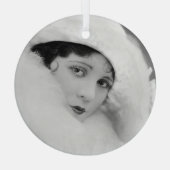 Ornement En Verre Borden olive (Verso)