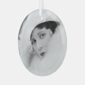 Ornement En Verre Borden olive (Avant gauche)