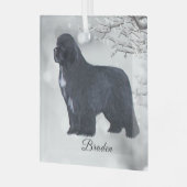 Ornement En Verre Braden Newf for Carol (Avant gauche)