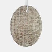 Ornement En Verre Burlap Hessian Arrière - plan Texture (Avant droite)