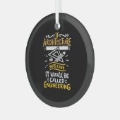 Ornement En Verre Cadeaux d'architecte (Avant gauche)