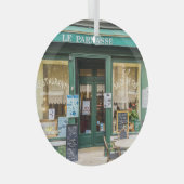 Ornement En Verre Cafés français : Versailles scène cosy. (Avant droite)