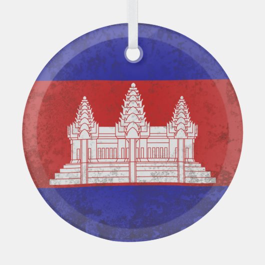Ornement En Verre Cambodge (Recto)