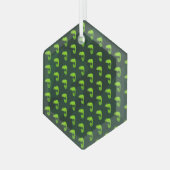 Ornement En Verre Caméléon vert mignon (Avant gauche)