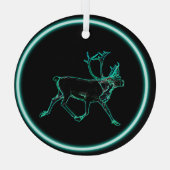 Ornement En Verre Caribou électrique (Verso)