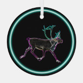 Ornement En Verre Caribou électrique (Verso)