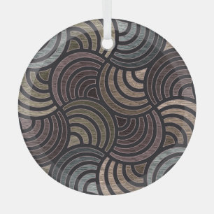 Ornement En Verre Cercles colorés : texture transparente haute résol