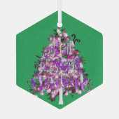 Ornement En Verre C'est la saison pour briller (Verso)