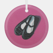 Ornement En Verre Chaussures de danse (Recto)