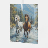 Ornement En Verre Cheval (Avant gauche)