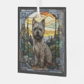 Ornement En Verre Chien de Cairn Terrier (Avant gauche)