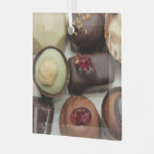 Ornement En Verre chocolats belges (Avant gauche)