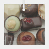 Ornement En Verre chocolats belges (Recto)