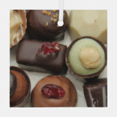 Ornement En Verre chocolats belges (Verso)