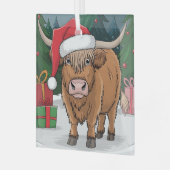 Ornement En Verre Christmas (Avant gauche)