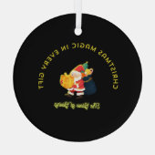 Ornement En Verre Christmas Magic in Every Gift (Verso)