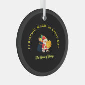 Ornement En Verre Christmas Magic in Every Gift (Avant droite)