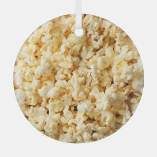 Ornement En Verre Cinéma Popcorn Arrière - plan complet.