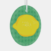 Ornement En Verre Citron (Avant droite)