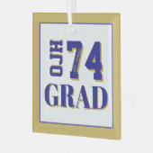 Ornement En Verre College Grad '26 (Avant gauche)