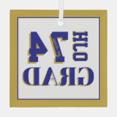 Ornement En Verre College Grad '26 (Verso)