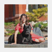 Ornement En Verre Commande spéciale Cane Corso pour CB (Verso)