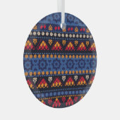 Ornement En Verre Conception Tribale : Motif multifonctionnel sans f (Avant droite)