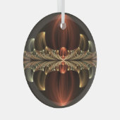 Ornement En Verre Construction d'Imaginaires Art Fractal Abstrait br (Avant droite)