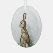Ornement En Verre Cottontail par Hevener (Avant gauche)
