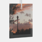 Ornement En Verre Coucher de soleil Stormy Texas (Avant droite)