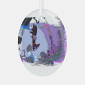 Ornement En Verre Course vers Scoot - Stunt Scooter Ornament en céra (Avant gauche)