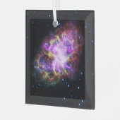 Ornement En Verre Crabe Nebula Supernova Remnant Hubble Composite (Avant gauche)