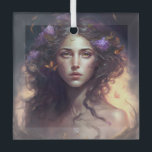 Ornement En Verre Create Your Own Scorpio Sun Sign Zodiac Goddess<br><div class="desc">This ornament features magical, mystical artwork that you can customize by personalizing it for annual sacred wheel sabbats & other celebrations. They also make terrific gifts for friends, family & sister witches. Inspired by a desire to help others express themselves: their moods, thoughts, feelings, beliefs – all of the things...</div>
