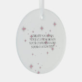 Ornement En Verre Create Your Own - Your Image Here - (Avant droite)